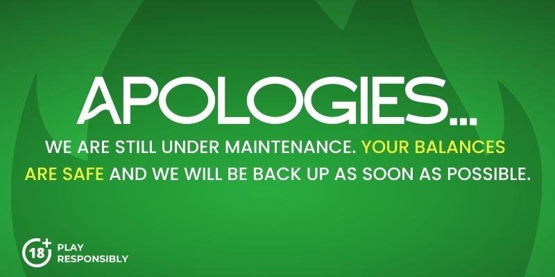 We are under maintenance